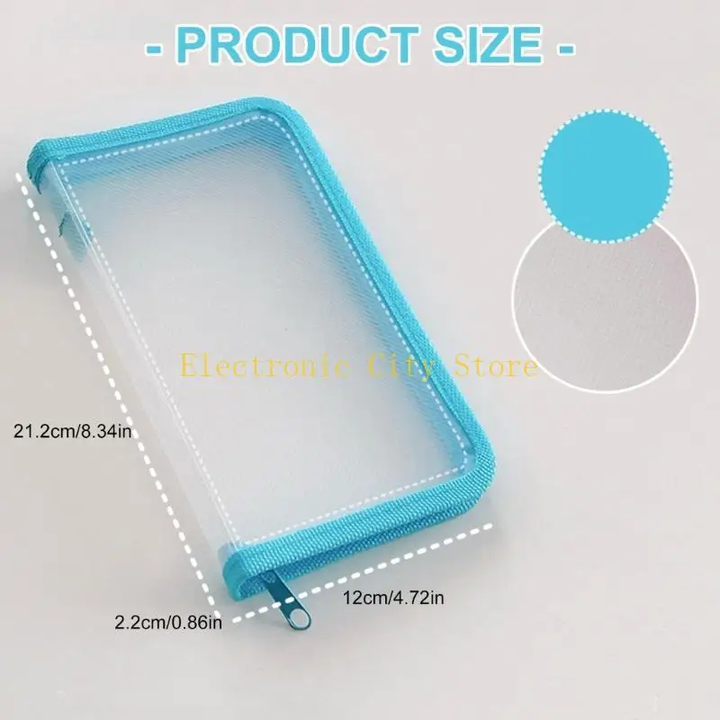 Small File Storage Pouches Water Resistant Receipt Organiser Case For Office HU8D