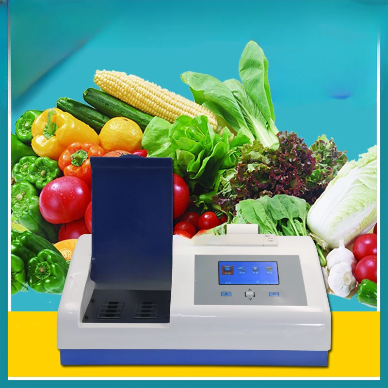 Pesticide residue detector, vegetable food and fruit pesticide residue test speed tester, grain dry goods pesticide residue