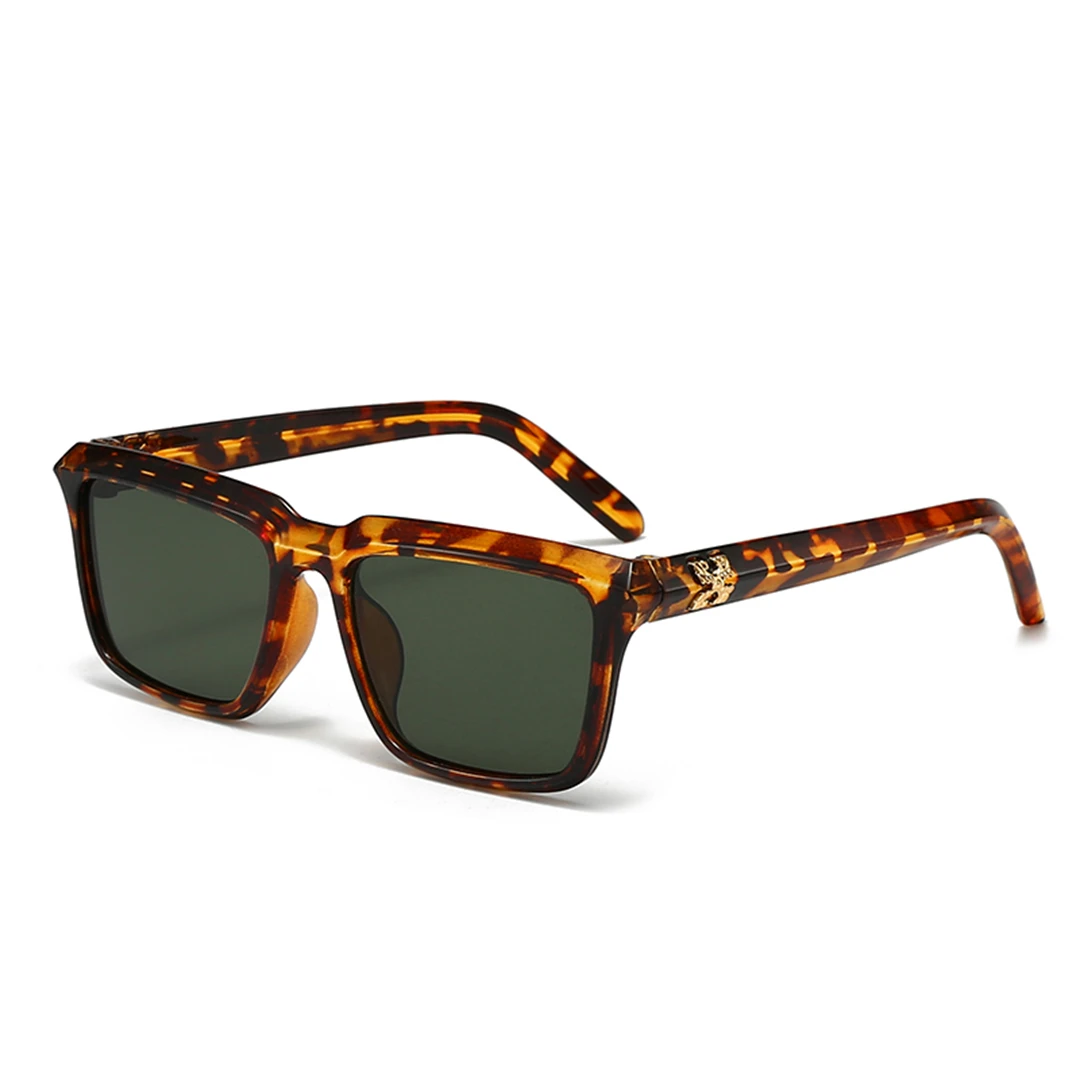 Fashion new trend square fashion mirror men\'s fashion street sunglasses driver anti-ultraviolet fashion mirror women