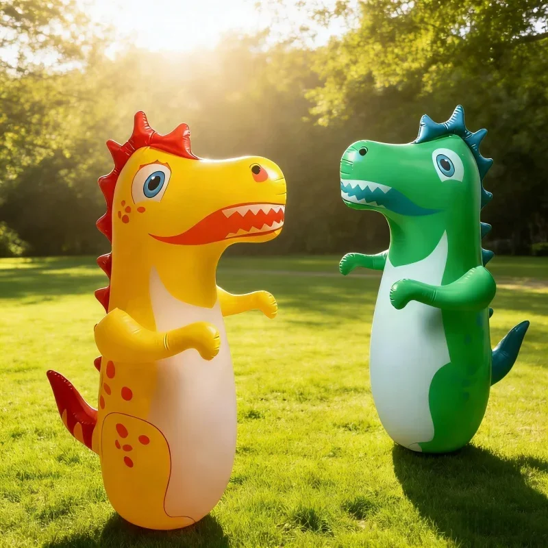 Children Beach Activity Game Supply Roly-poly Toy Inflatable Standing Boxing Bag Tumbler Toys Bop Animal Bag Air Stuffed Toys