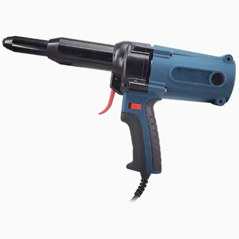 Pistola rebitadora elétrica de alta qualidade, 220v, 8000n, adequada para rebites cegos de 3.2-5.0mm
