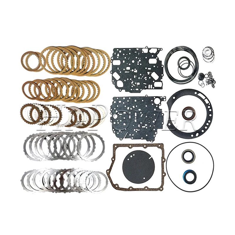 

62TE Auto Transmission Master Overhaul Seal Kit Gasket Friction steel Plate For VW Chrysler Dodge Car Gearbox Disc Overhaul Kit