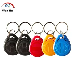 5 Adet/grup T5577 Yeniden Yazılabilir 125khz Rfid Etiketi, Boş Anahtar Etiketi, RFID Tuşları, RFID Anahtarlıklar Kopya Aşırı Yazma Kaydedilebilir NFC Etiket Kartı