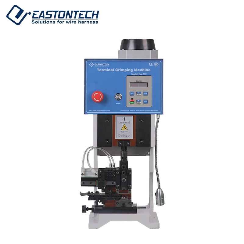 EASTONTECH  EW-5480 Semi Automatic Connecting Copper Cable Lugs Crimp Type Crimping Tools Wire Crimper Terminal Making Machine