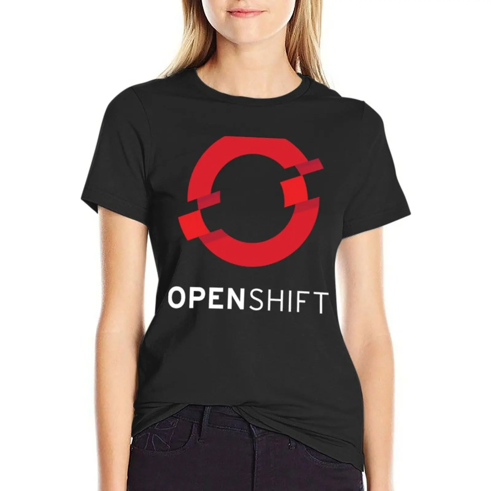 

OpenShift T-Shirt oversized cute tops summer clothes T-shirt Women