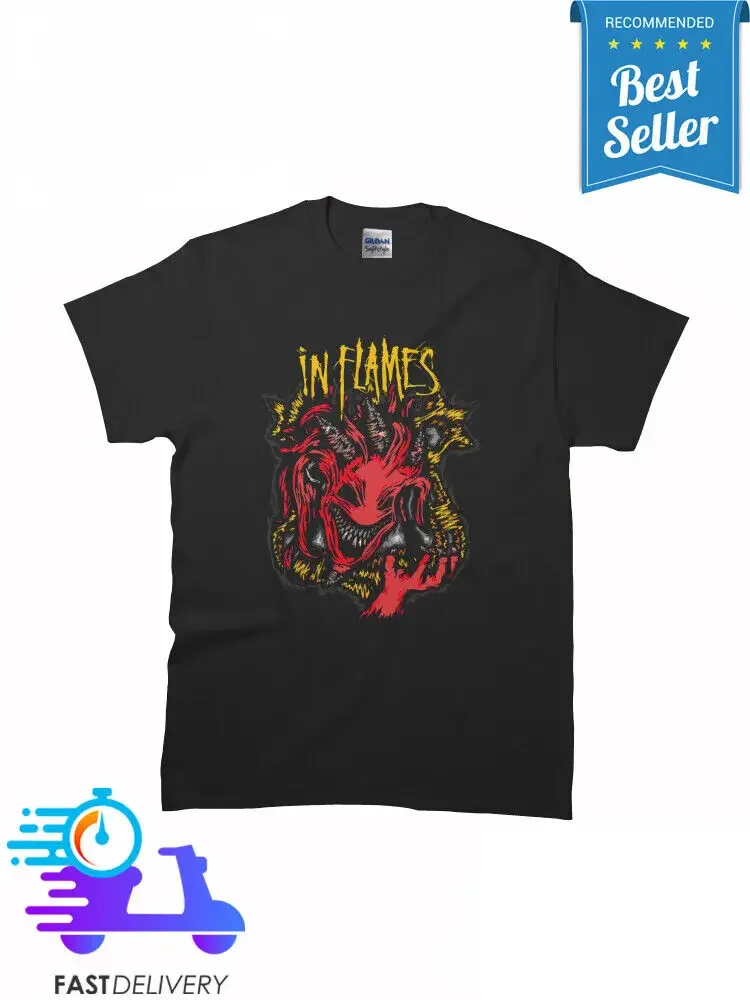 New In Flames - Siren Charms Classic Premium MAN WOMAN T-Shirt SIze S-5XL