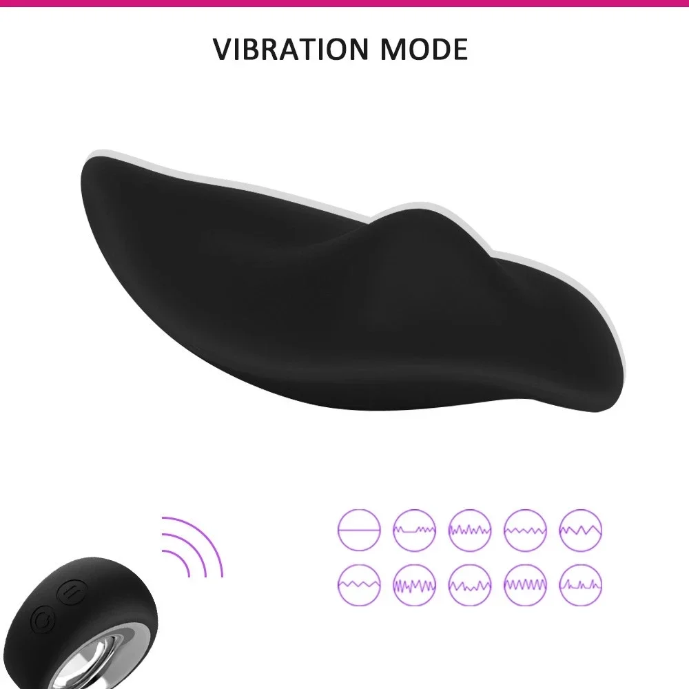 Vibrators for women clitoris powerful No Sound Butterfly Wearable Panties Egg Vibrator Clitoral Stimulator Sex Toy for Women 18+