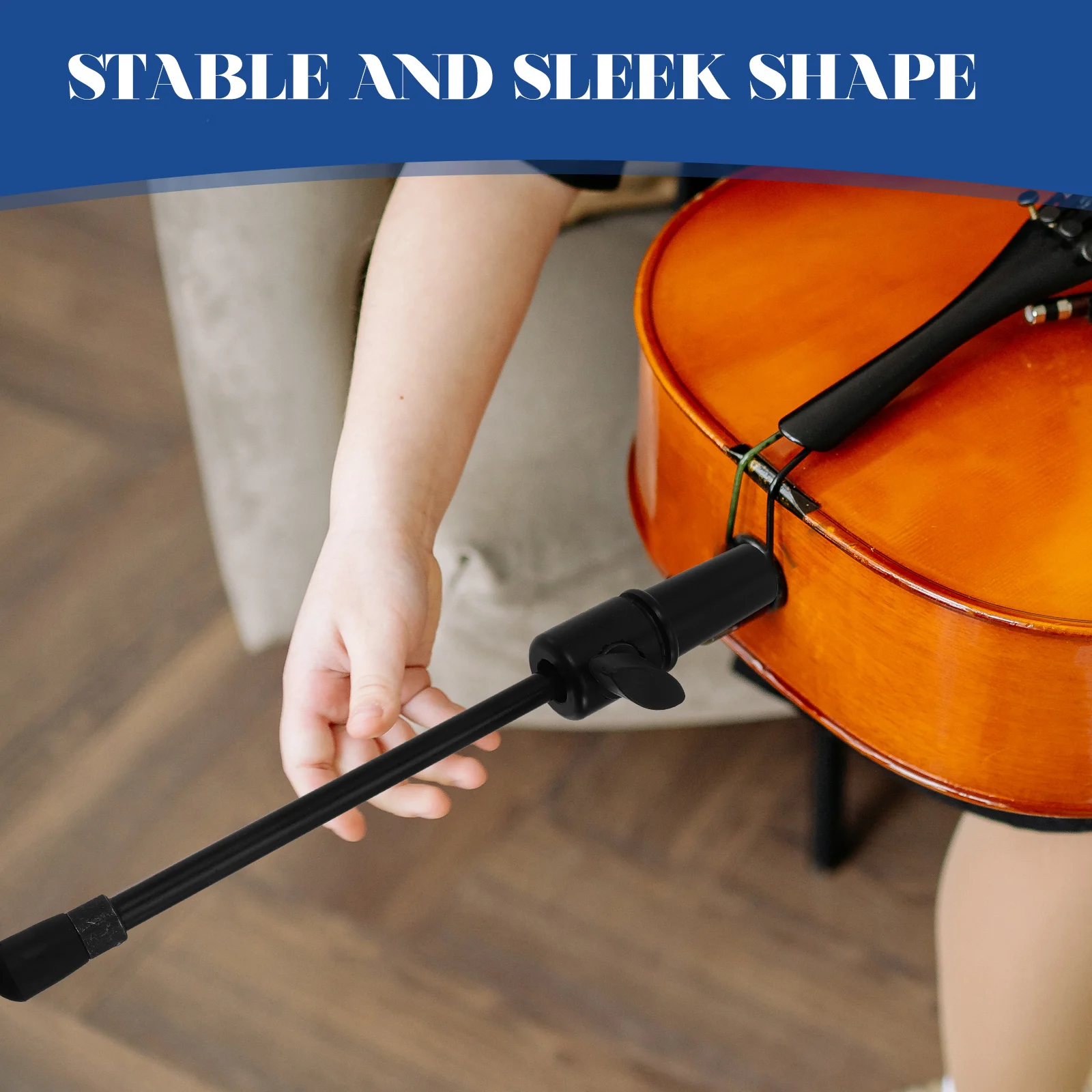 

Adjustable Tail Post Support Rod Carbon Fiber Durable Wear-Resistant Non-Slip High-Strength Lightweight Accessories Music