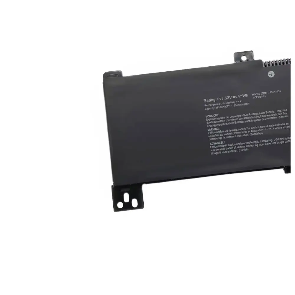 New B31N1635 Laptop Battery For ASUS VivoBook Pro 17 A705U N705U A705UA X705U X705UA X705UB X705UF X705UV X705UN X705UQ