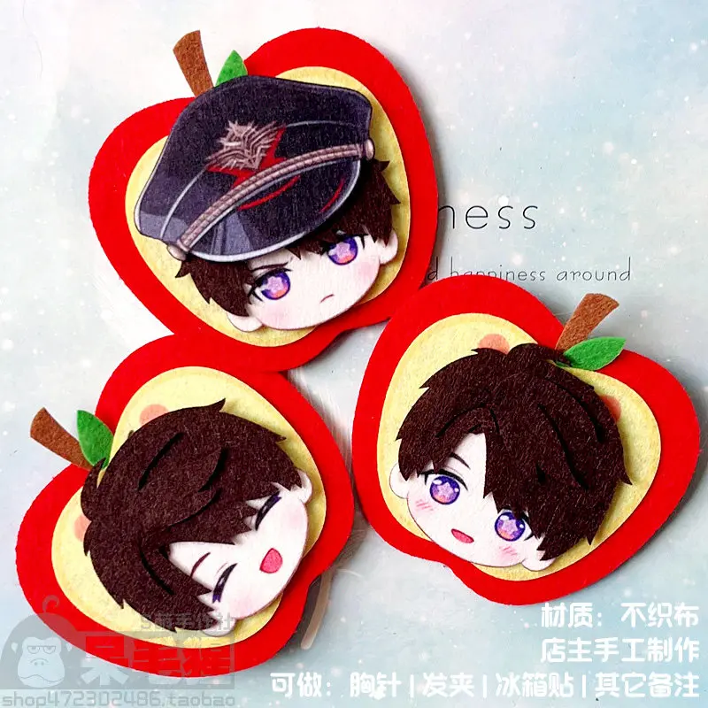 

Магнит на холодильник/заколка/брошь Spot Game Love and Deepspace Anime 2026 с персонажем Калебом, унисекс, Q-версия, милый дизайн, подарок на день рождения