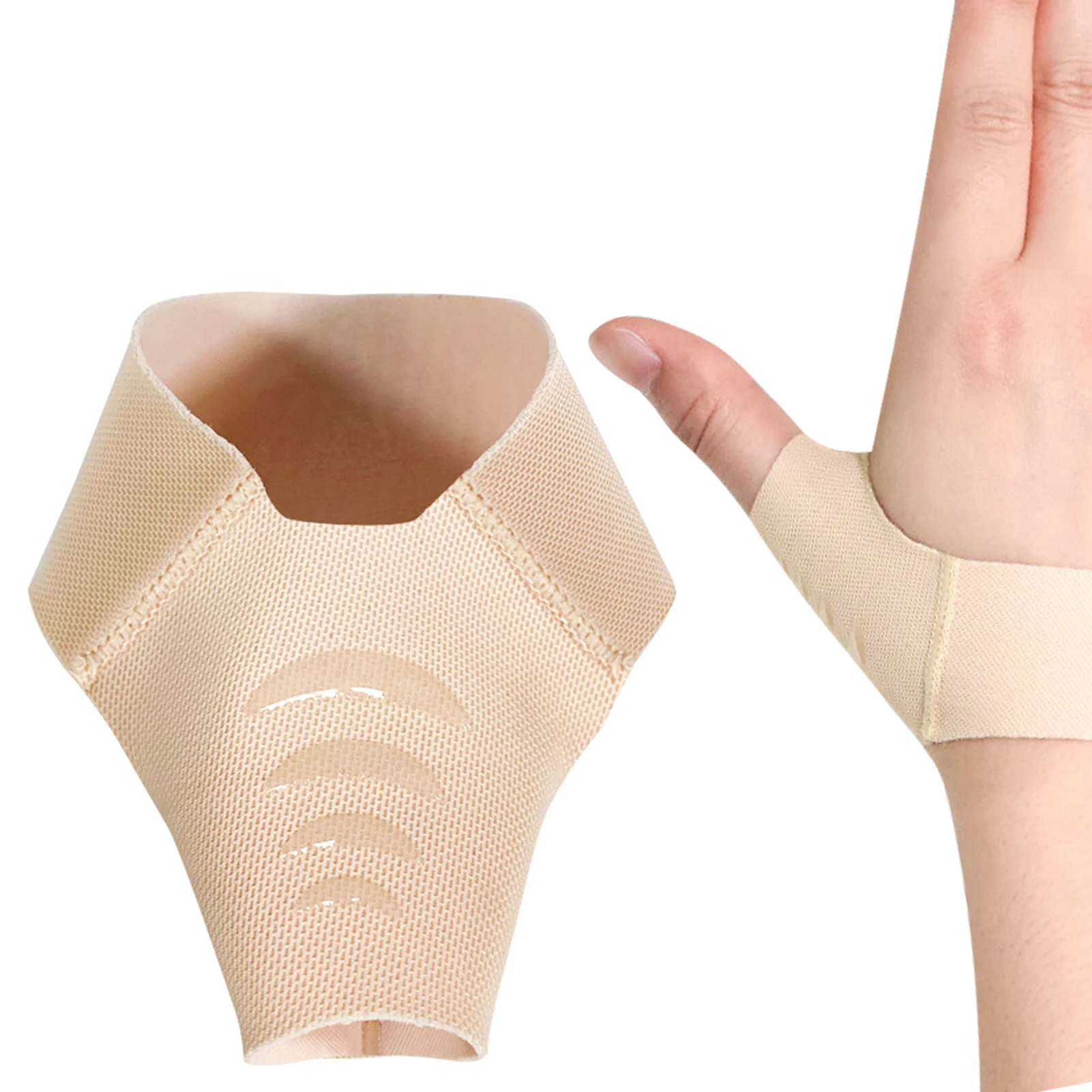 Thumb Wrist Support Elastic Thumb Support Brace Layer Spica Splint For Thumb Left Right Hand Stabilizer For Tendonitis Strain