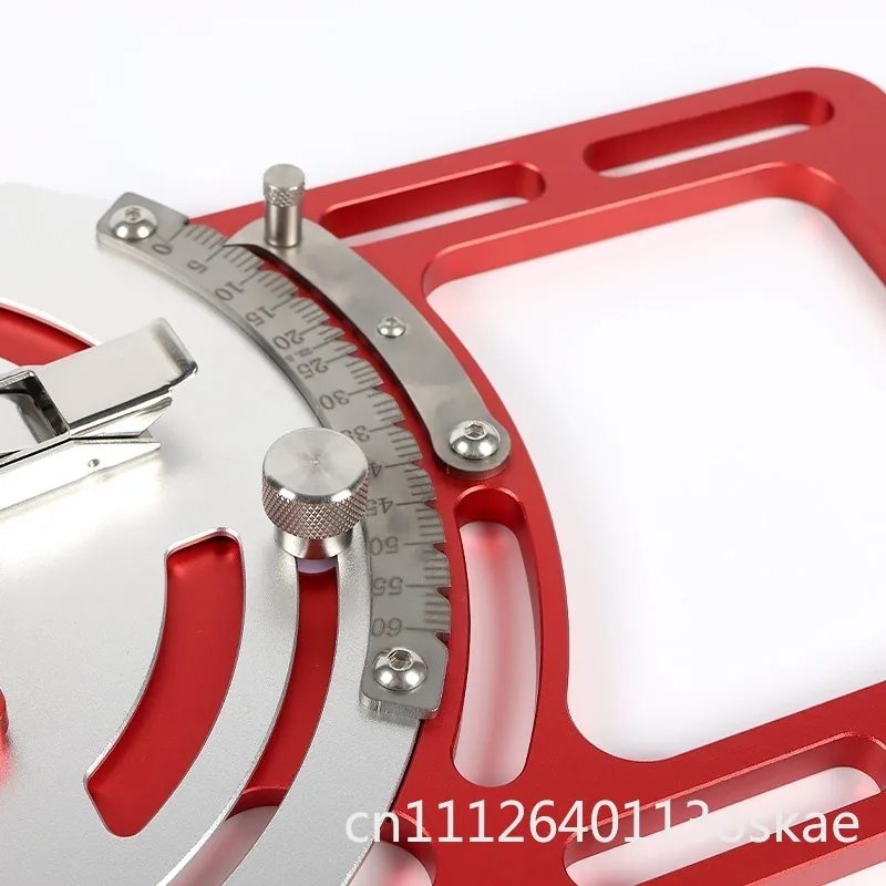 Circular saw rails Adjustable square guide rail Woodworking opening auxiliary rail