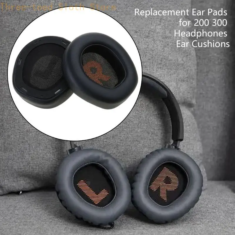 Penggantian untuk 200 300 Headset Earpads Ear Pad Spons Cushion E74a
