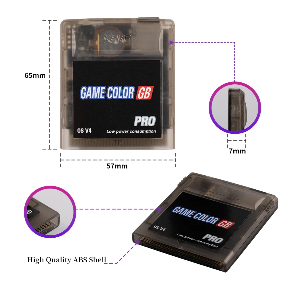 جميع خرطوشة ألعاب 2250 في 1 لـ Gameboy Color Game Boy Everdive Cart GB GBC مجموعة ريترو مع وظيفة إعادة تعيين زر واحد #5