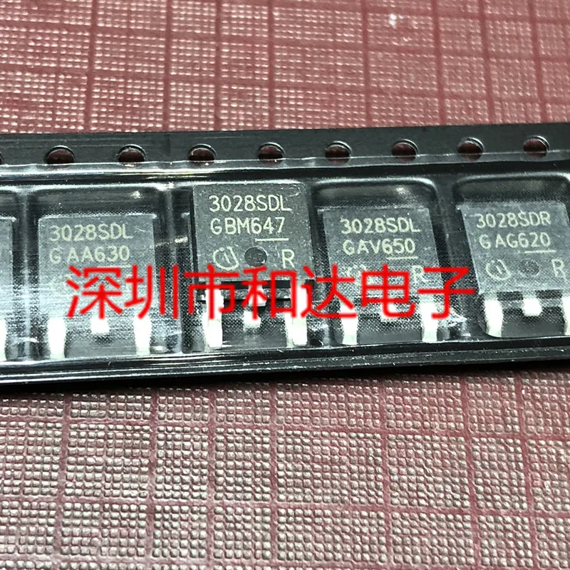 10pcs orginal new 3028SDL BTS3028SDL SMD TO-252 60V 5A