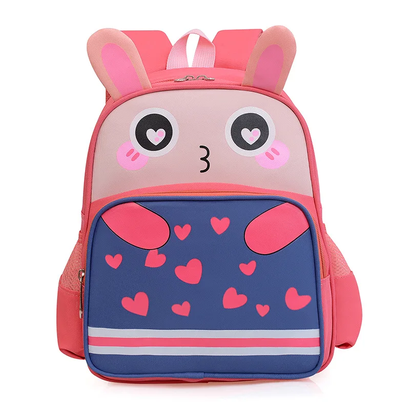 Mochila de dibujos animados para niños y niñas, bolsa ligera y transpirable para libros, mochilas escolares Plecak