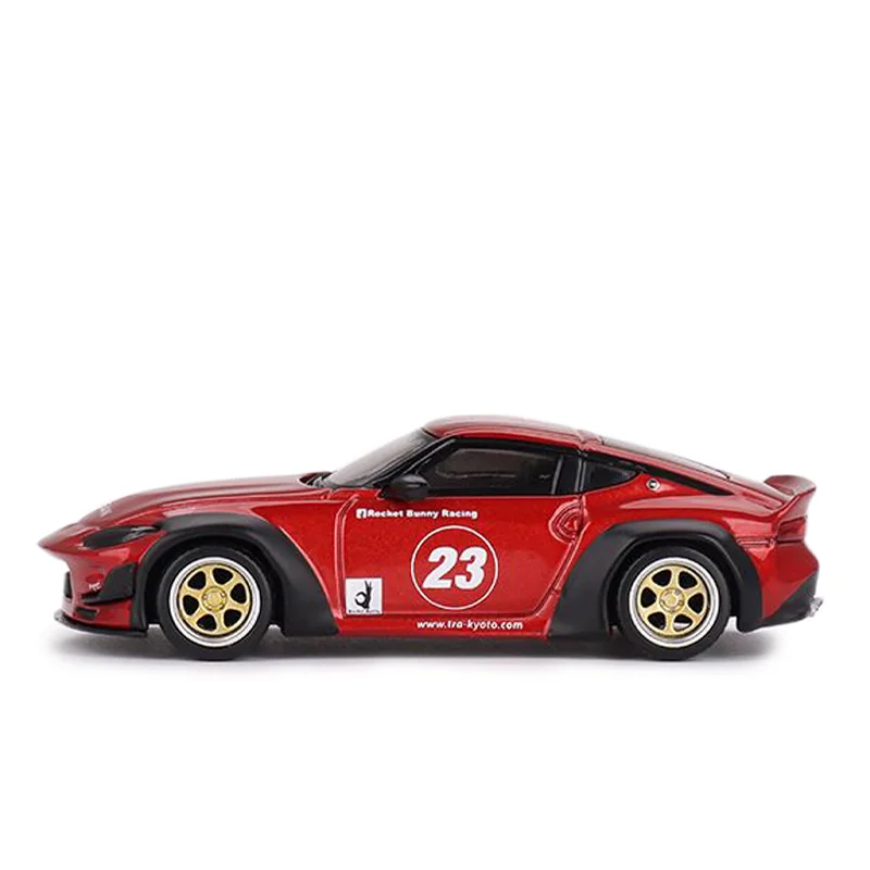 Minigt Schaal 1/64 Nissan Z Pandem Passie Rode Lhd Legering Speelgoed Motorvoertuig Diecast Metalen Model Geschenken