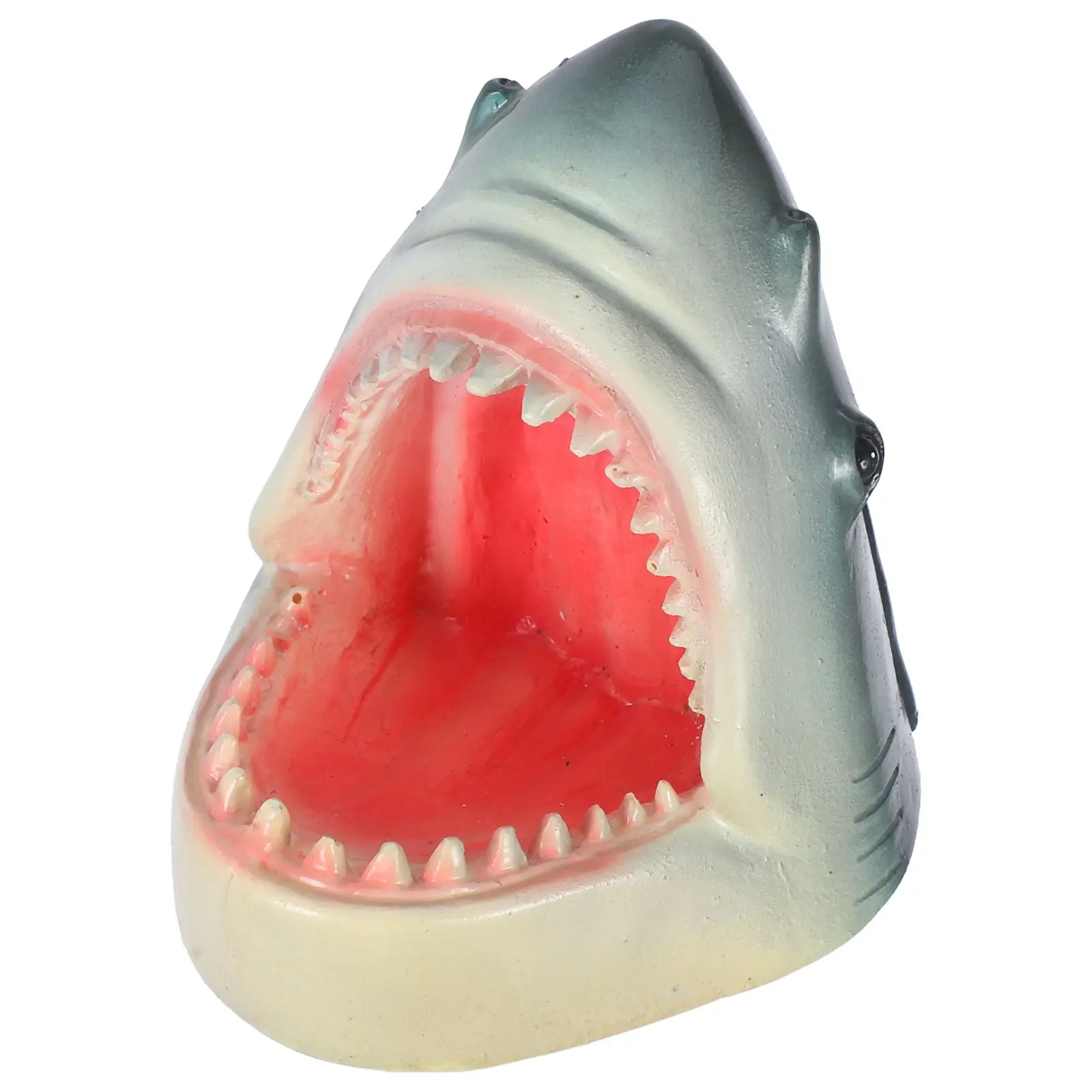 

Shark Ornaments Alligator Float Lawn Pool Resin Animal Puppets Toys Aligator