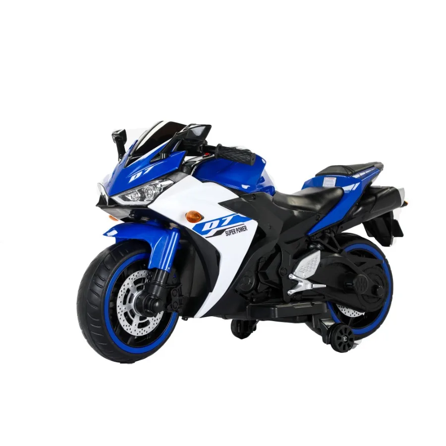 Electric motorcycle 12 V toys motorcycle electric car electric ride on toys for 3 4 5 6 years Boys Girls with Training Wheels m