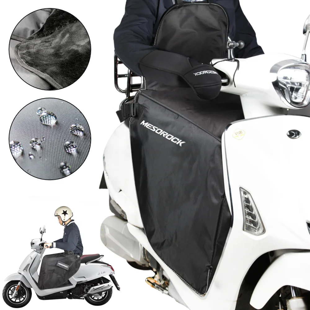 جديد سكوتر غطاء الساق المطر مقاوم للماء يندبروف دفئا دراجة نارية الساق المئزر حامي يغطي بطانية الشتاء لحاف العالمي