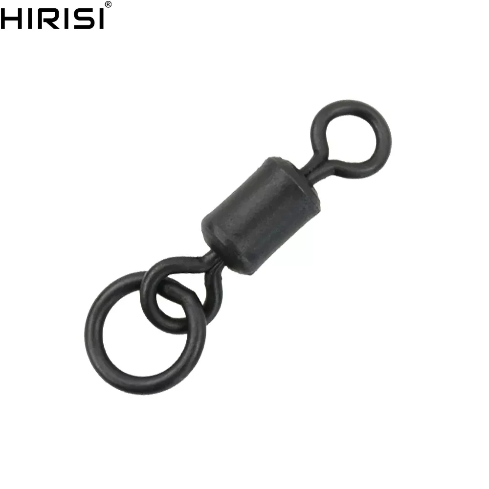 20 piece Carp Fishing Swivel for Chod Rig Link with solid ring terminal fishing tackle fishing snap swivels AE045S