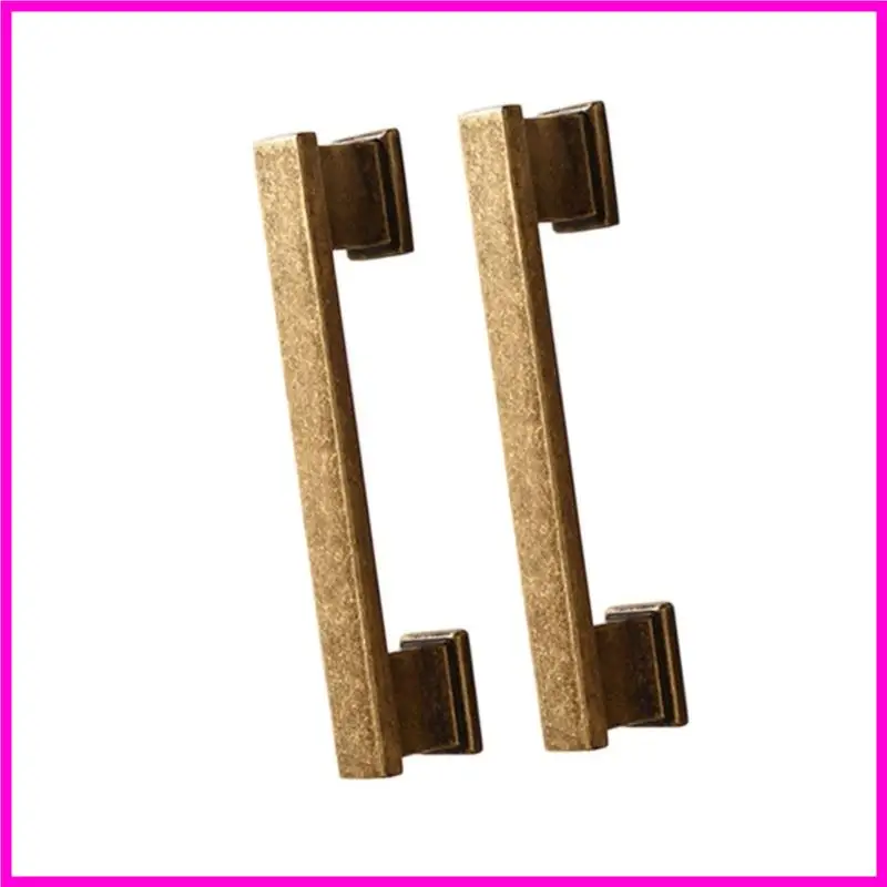 57BE 1PAIR ZINCS Alloy Cabinet Knob Drawer يسحب الأثاث القديم مقبض مزخرف لمطبخ خزانة باب المطبخ الباب