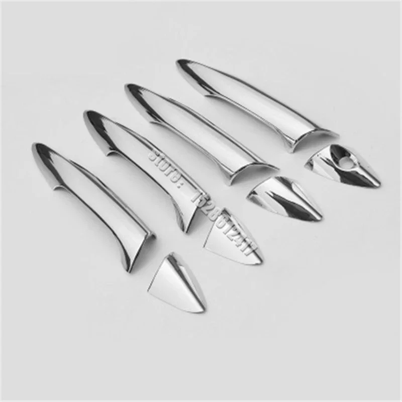 

CAR STYLING FOR HYUNDAI ELANTRA 2011-2016 ABS CHROME CAR DOOR HANDLE BOWL TRIM SIDE DOOR HANDLE COVER TRIMS CAR ACCESSORIES