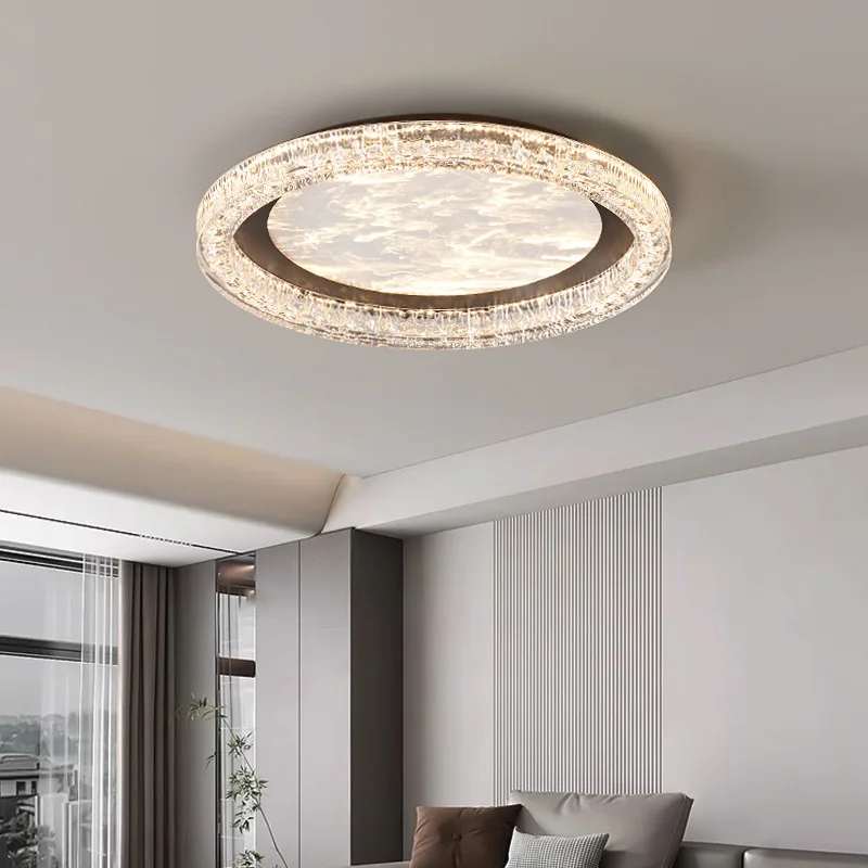 Italy Modern Minimalist Led Home Ceiling Light Cloud Pattern Living Room Lamps Full Spectrum Eye Protection Illumination Fixture