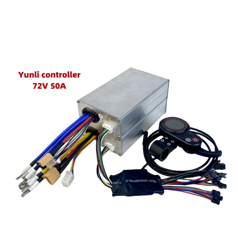 

Контроллер электрического скутера YunLi 18 Mosfet 72 В 50 А контроллер дисплей ускоритель для скутера 72 В 10000 Вт 15000 Вт