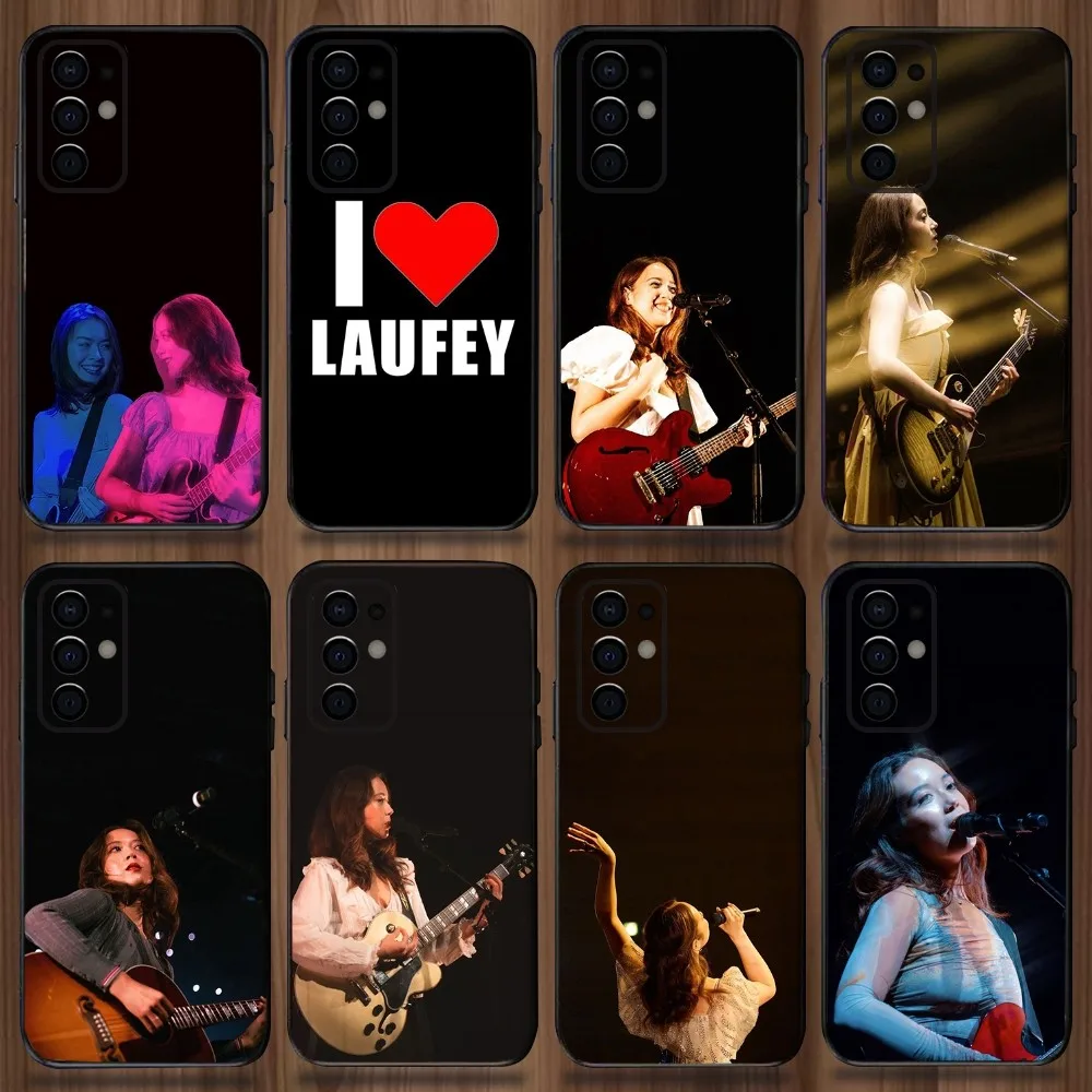 

Laufey multi-instrumentalist Phone Case For Samsung Galaxy A13,A21s,A22,A31,A32,A52,A53,A71,A80,A91 Soft Black Cover