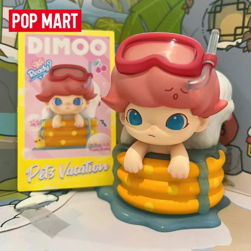 البوب مارت ديمو الحيوانات الأليفة عطلة سلسلة صندوق أعمى مفاجأة صندوق الغموض لطيف أنيمي عمل الشكل الحلي التماثيل Kawaii الاطفال هدية #3