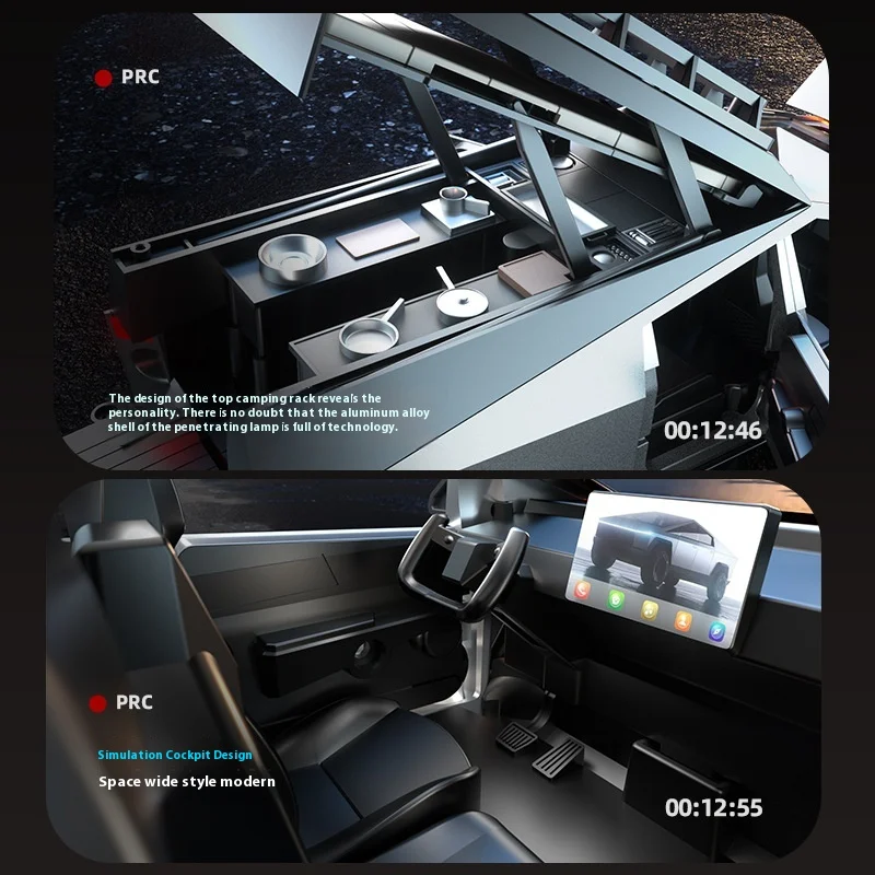 Ydj novo modelo de liga de simulação de caminhão de brinquedo carro elétrico rc carro de controle remoto brinquedo infantil modelo de presente de menino transfronteiriço