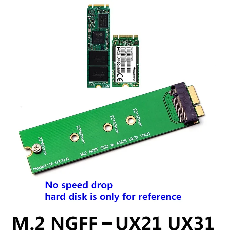 UX21 UX31 To M.2 NGFF Adapter Adaptor card adapter connector For ASUS EP121 UX21 UX3 SSD 2.5