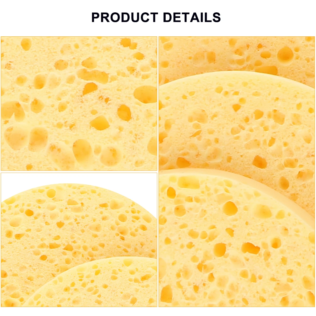 

Face Cleansing Sponge for Makeup Removal Soft Premium Puff Wash Skincare Bathrobe Sponges Daily Facial Removing