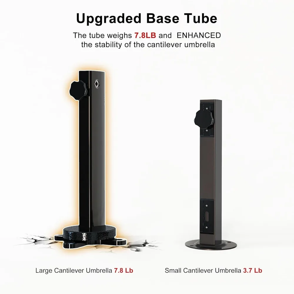 Dubbele Top Ronde Deluxe Patio Paraplu Offset Opknoping Paraplu Buiten Markt Paraplu