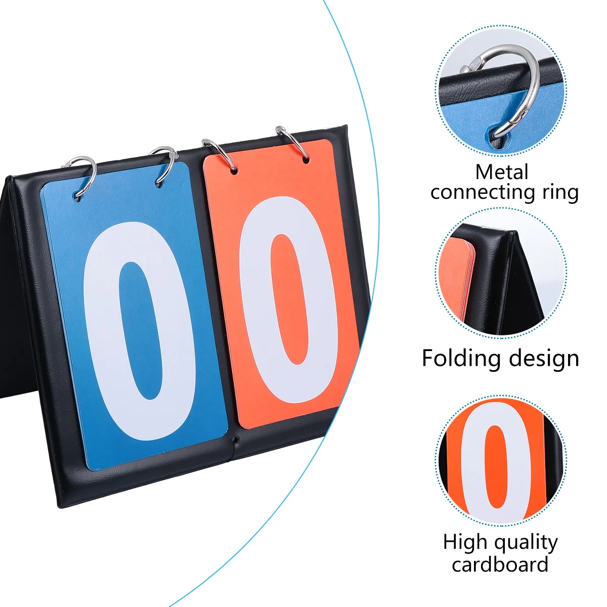 

2- Basketball Score Board Score Flipper For Table Tennis Badminton Volleyball Swimming Clear Number Smooth