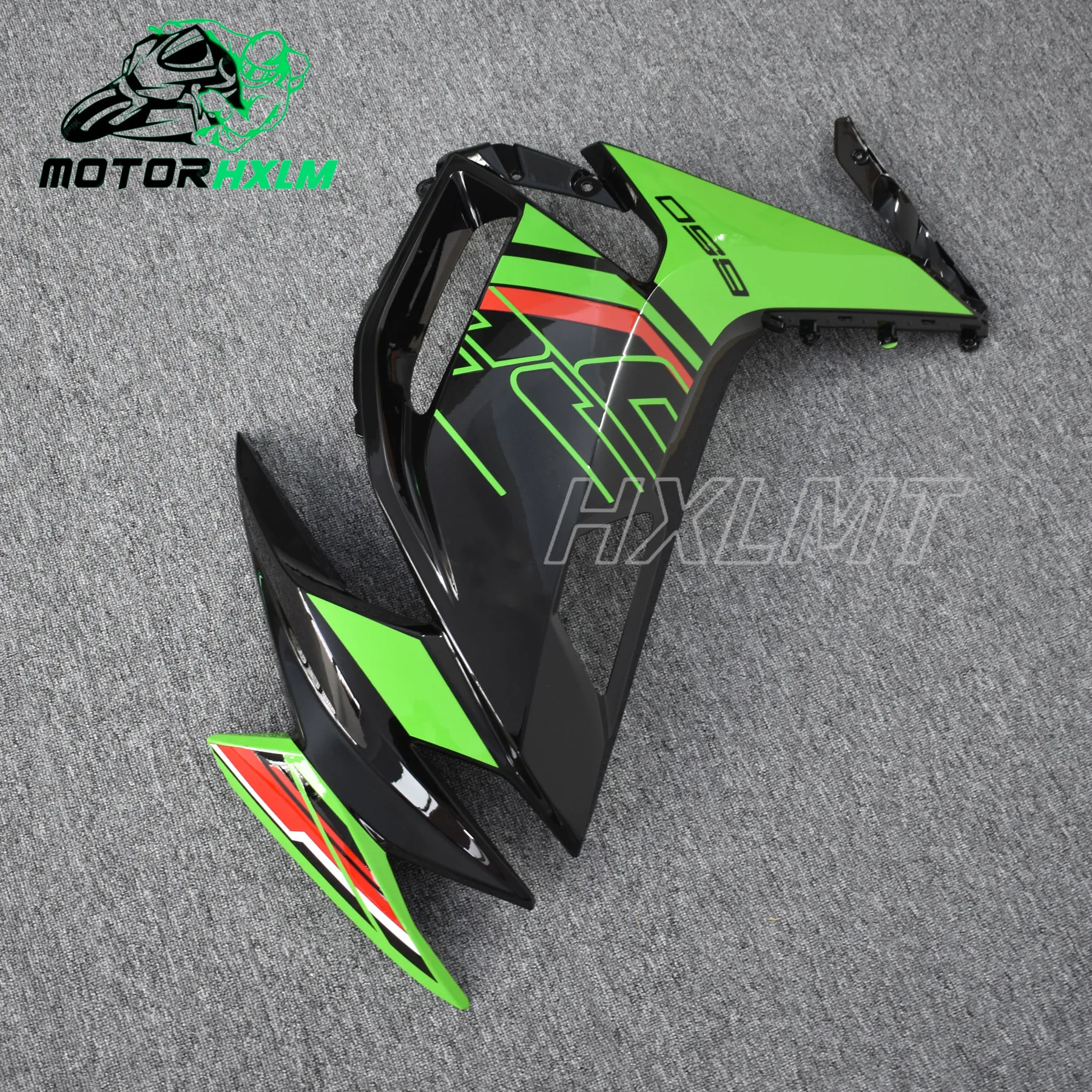 Motorcycle Body Left and Right Side Cover ABS Injection Fairing For Kawasaki Ninja 650 ER6F EX650 2017 - 2023