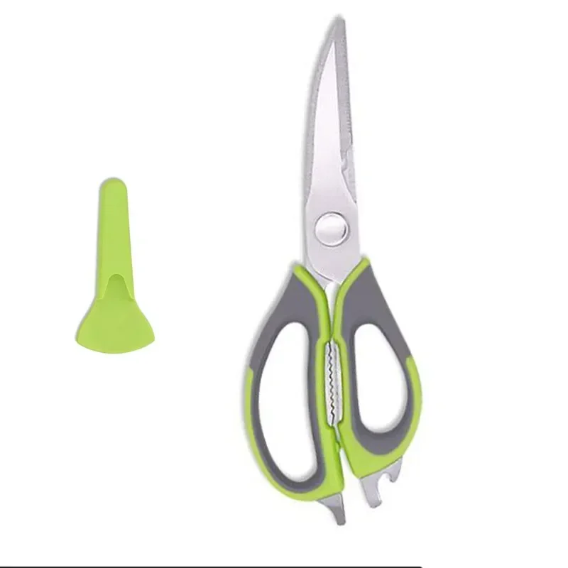 Kitchen Scissors Multi-function Seafood Scissors Detachable Chicken Bone Scissors Easy To Clean Cooked Kitchen Supplies