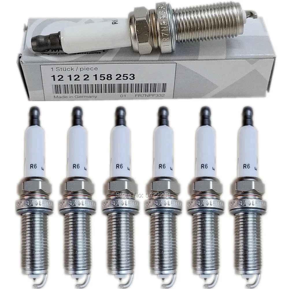 

FR7NPP332 12122158253 Iridium Spark Plug fit for BMW E90 E91 E92 E93 E60 E61 E83 fit for Opel Insignia Vectra 12788884 4pcs-6pcs