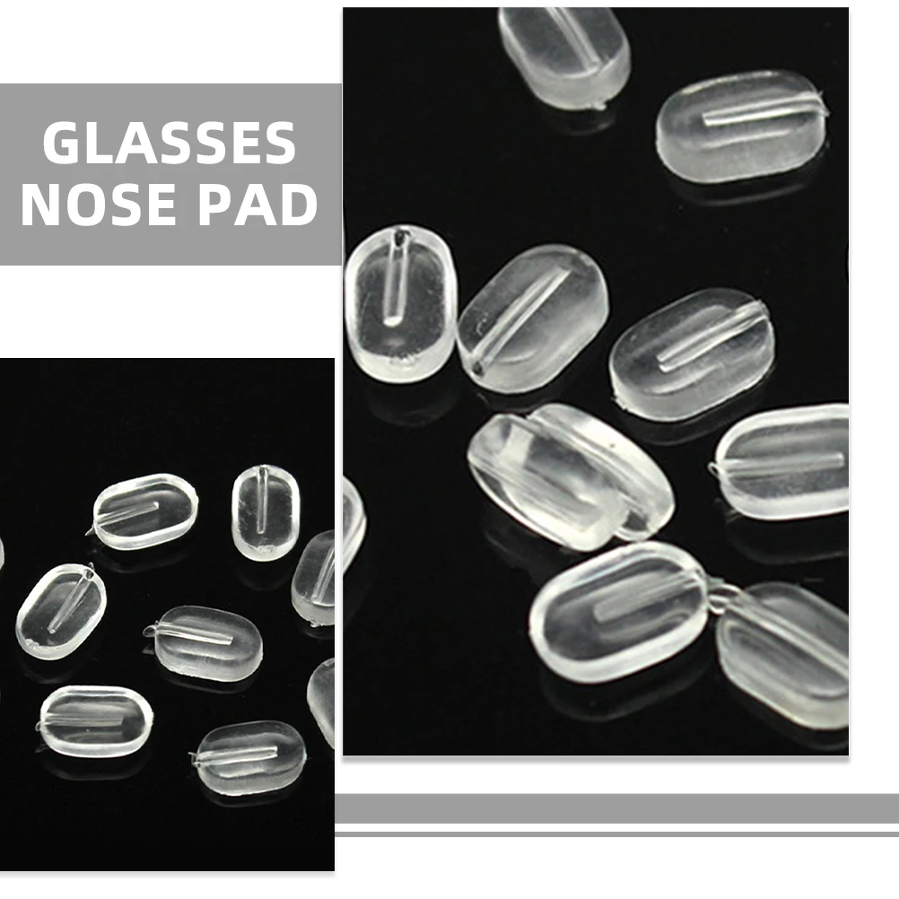 

Glasses Nose Pad Bracket Eyewear Supplies Replacement Parts Soft Silicone Pads for Glasses Non Slip