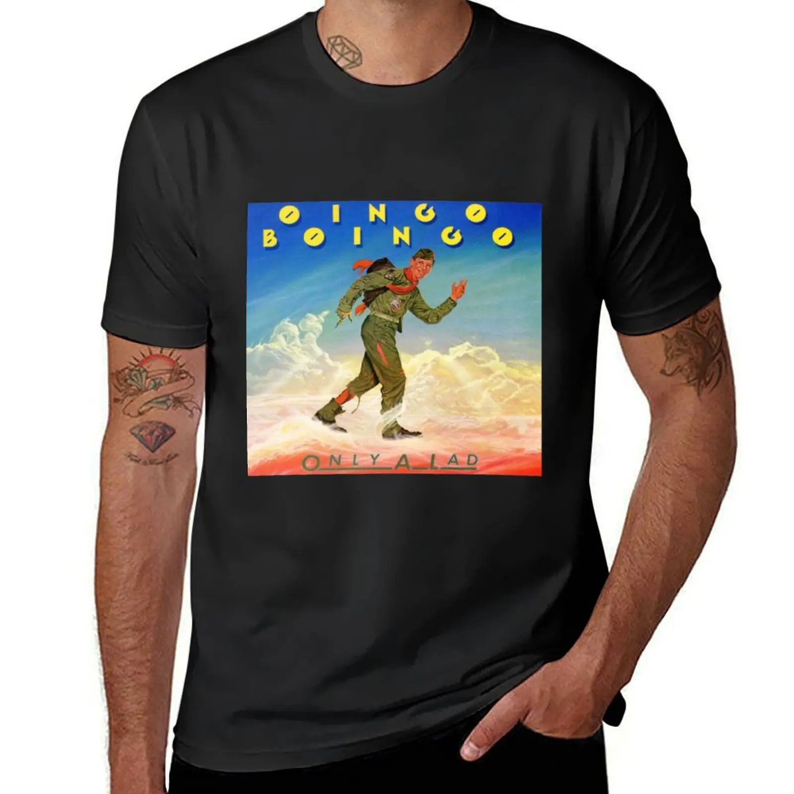 Oingo Boingo Only A Lad Essential T-Shirt summer clothes Blouse funnys mens t shirts casual stylish