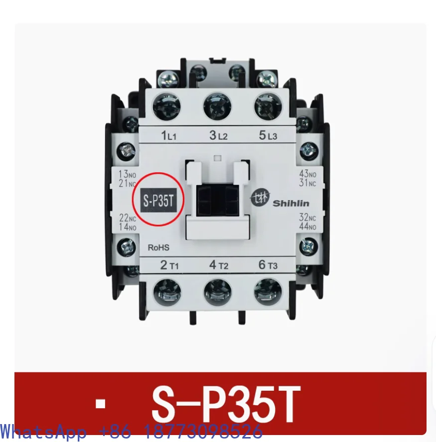 1PC NEW Shihlin AC contactor S-P35T 35A 2NO2NC AC24V AC36V AC110V AC220V AC380V