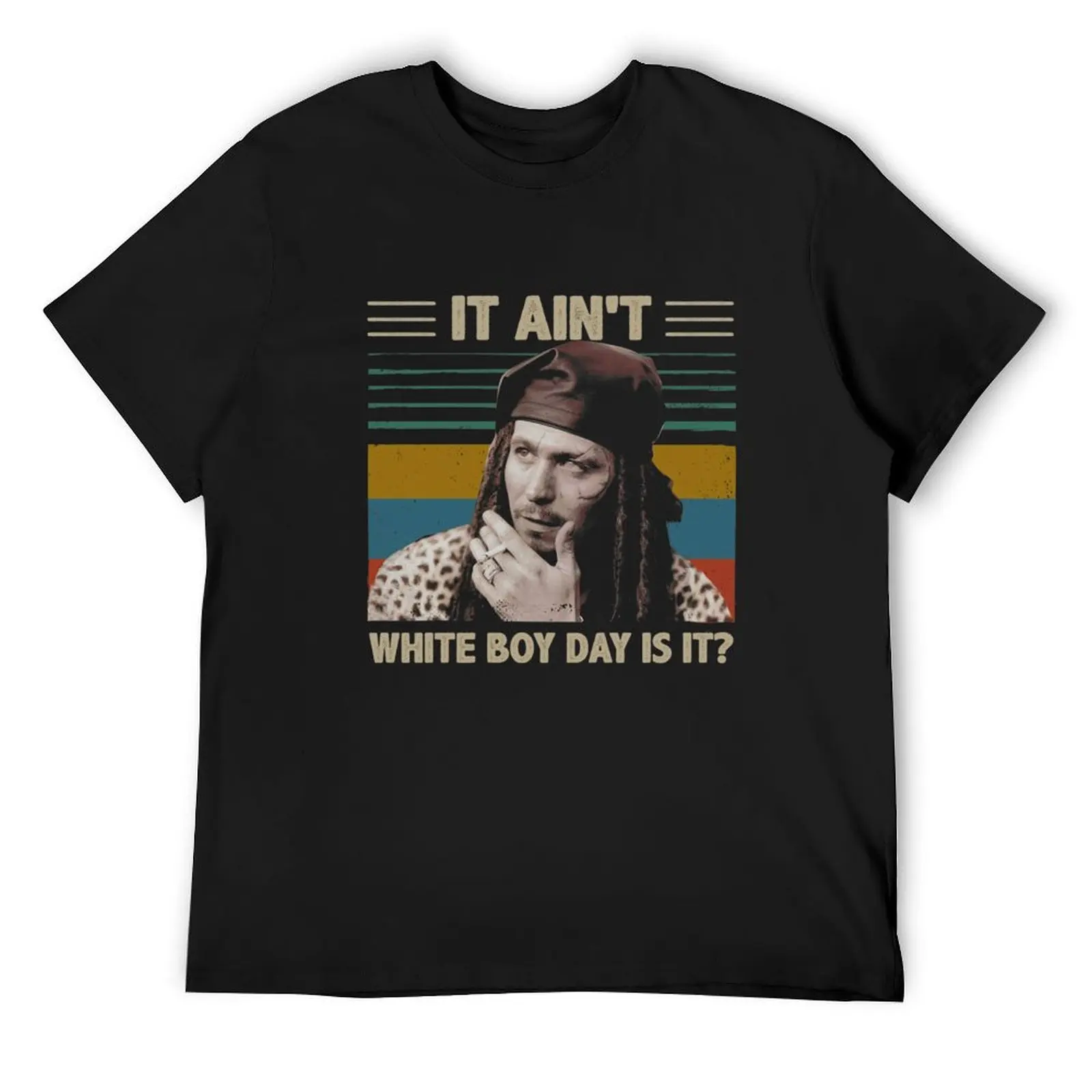 Drexl Spivey Lovers It Ain't White Boy Day is It Vintage True Romance Lovers T-Shirt