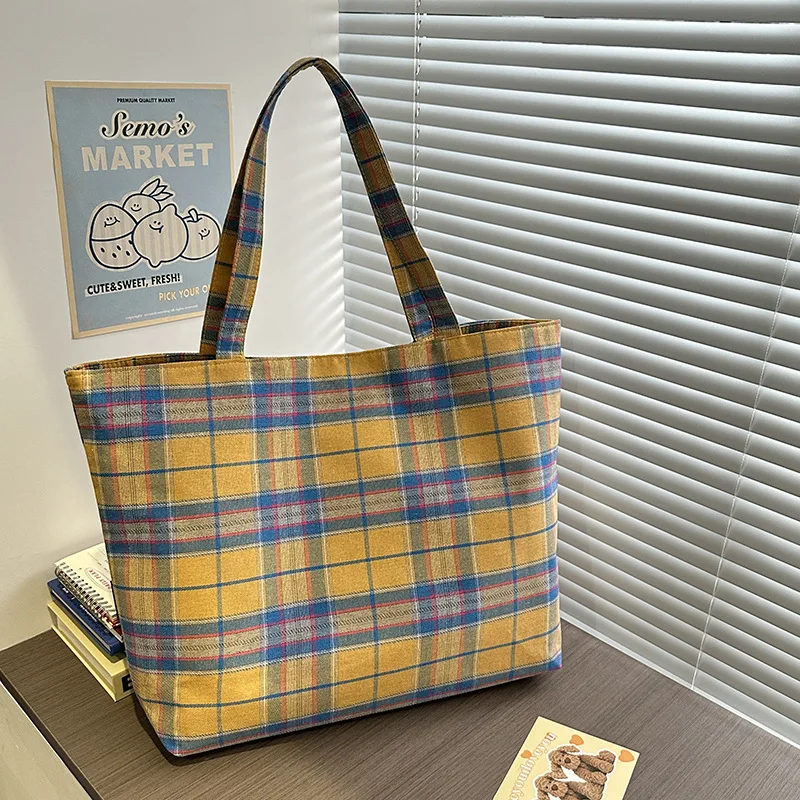 

Vintage Commuting Large Capacity Tote Bag for Women Shoulder Bags Versatile Fashionable Shopping Bags Designer Bags Bolsos Mujer