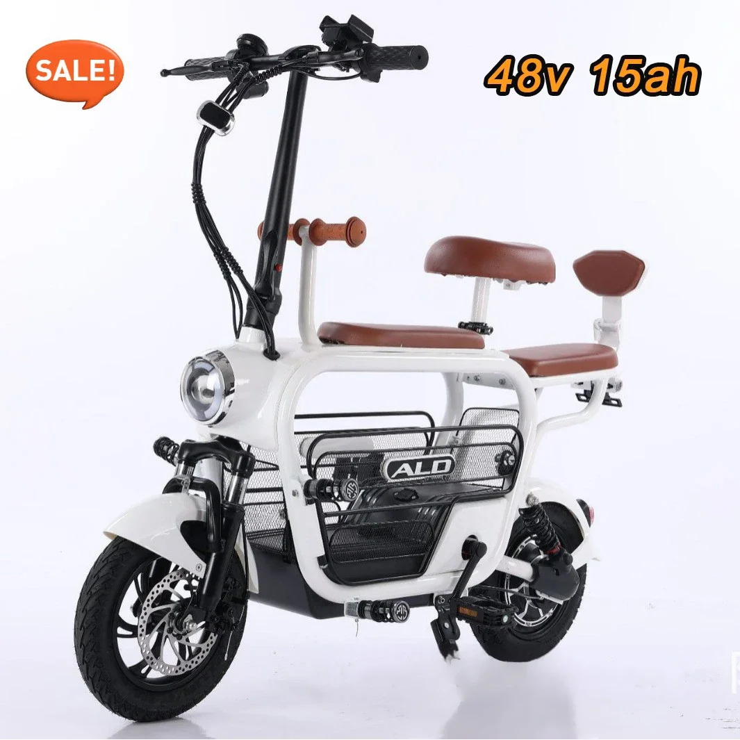 2024 new 48V12AH new pet lithium battery car parent-child assistance small scooter electric car