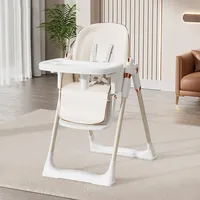 Baby Feed High Chair Folding Dining Chair Adjustable Convertible Infant Portable 3 in 1 Dinner Chair for Baby Eating