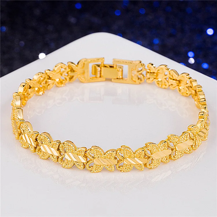 

Тайский серебряный креативный автомобильный браслет в форме бабочки, браслет в форме бабочки в стиле ретро, ювелирные изделия Xuping, хит продаж, мода