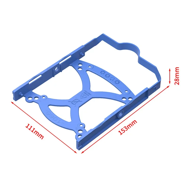 LDPCSJ 3.5 2.5 inch Mechanical Hard Drive Stand Disk Plastic Guide Rail Rack Bracket for Lenovo Computer Case