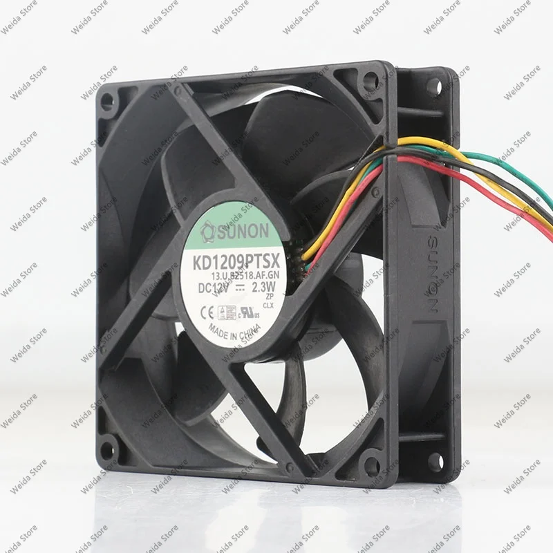 New original SUNON built-in KDE1209PTB1-6A 9025 5V 24V 48V DC12V 2.9W 90X90X25MM 9CM fan