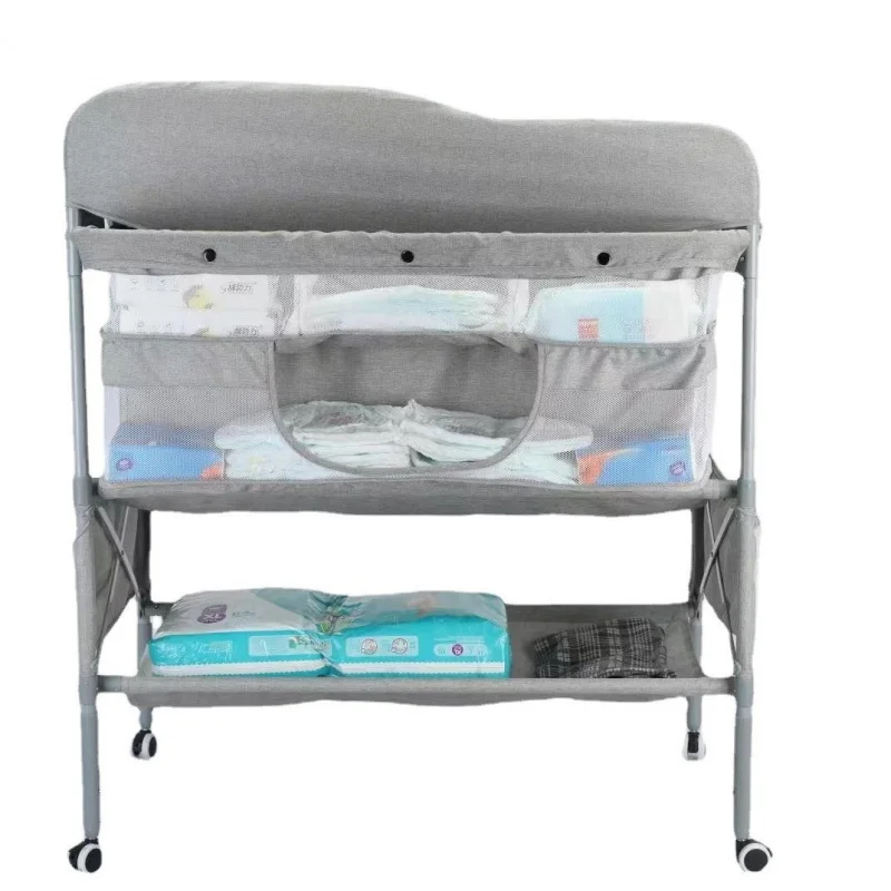 Portable Multi-Functional Foldable Baby Diaper Changing Table Baby Touching Table Diaper Changing Mobile Newborn Care